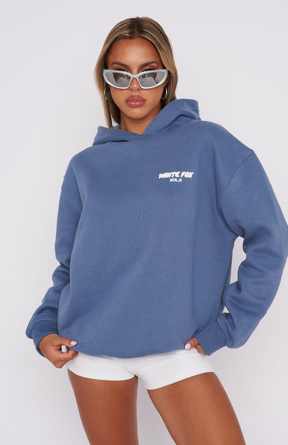 Offstage Oversized Fleece Hoodie Ocean